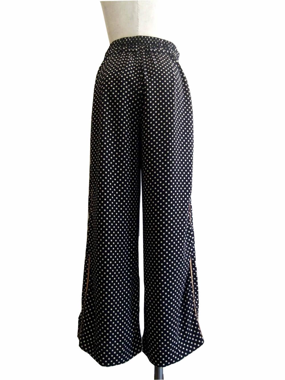 BEATRICE 水玉模様 パンツ サイズ38 Amazon.co.jp: [UANGLI] Tバック 黒と白 水玉 ドット柄