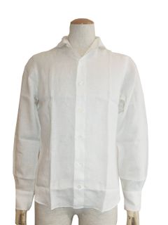 リネン シャツ (WHITE)   8G85030V84