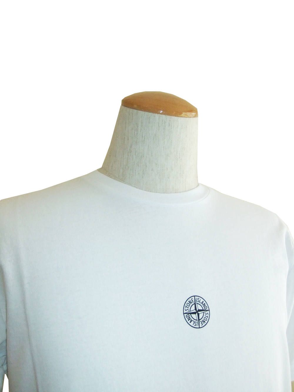 INSTITUTIONAL プリント クルーネック Tシャツ (WHITE)  68152NS93