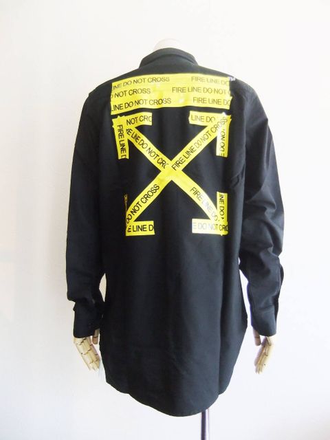 正規】off-white fire tape オフホワイト ファイヤーテープ Off-White 