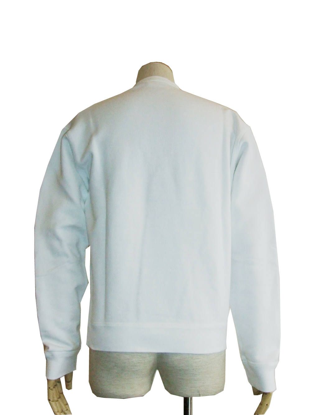 アイコン刺繍 スウェットプルオーバー (WHITE) ICON SWEAT S74GU0220
