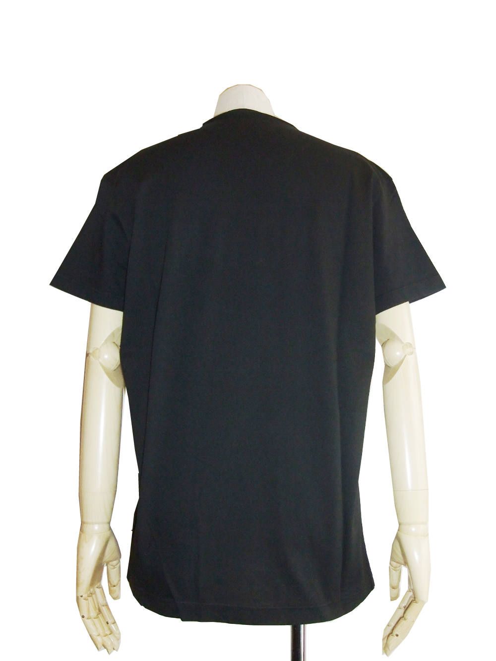 Dsquared2 - アイコン刺繍 Tシャツ (BLACK) ICON T-SHIRT LONG