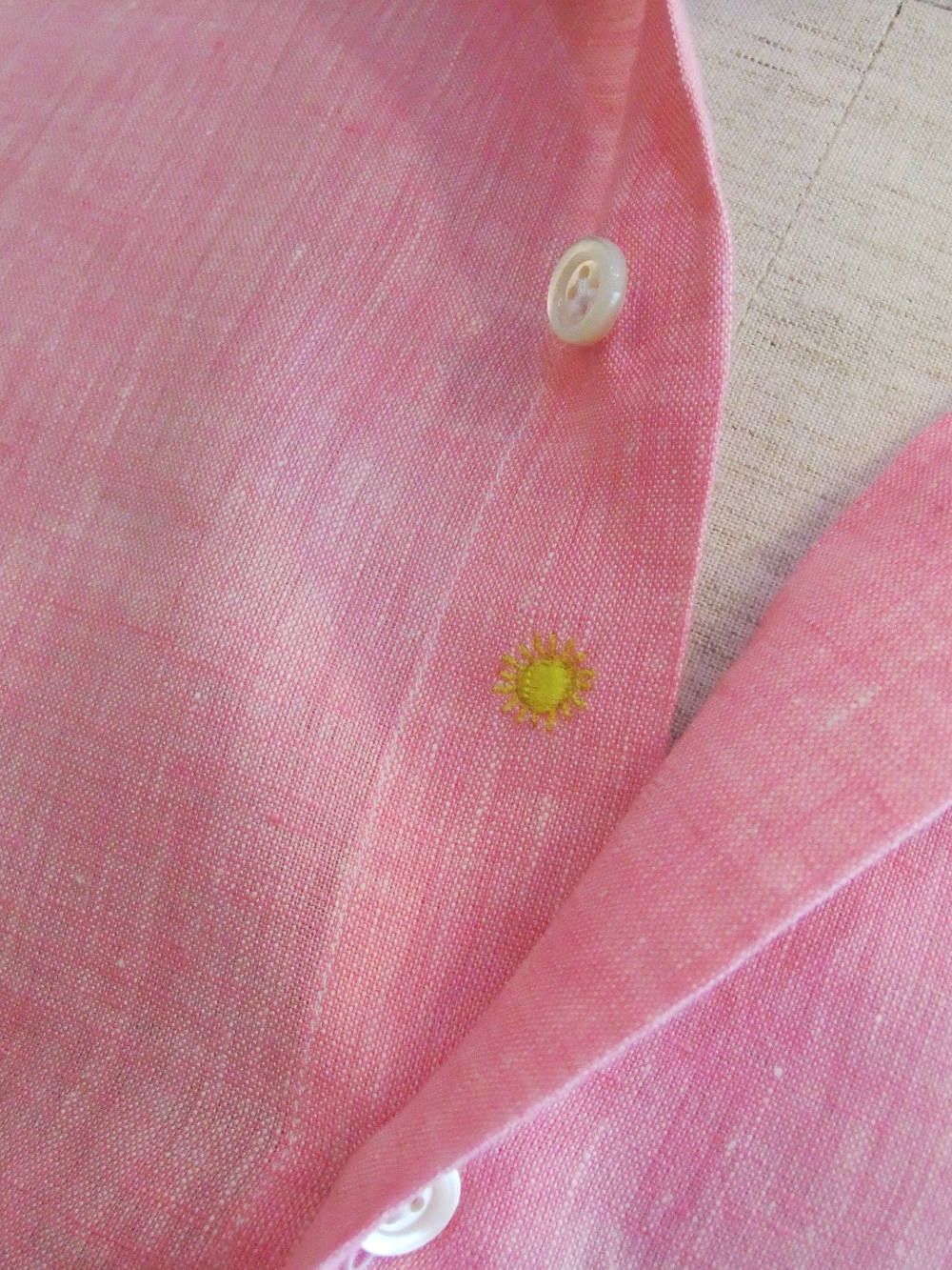 リネン シャツ (PINK)  8G85030V84
