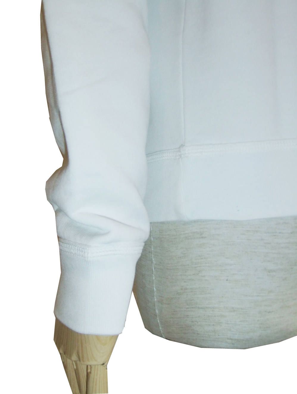 アイコン刺繍 スウェットプルオーバー (WHITE) ICON SWEAT S74GU0220