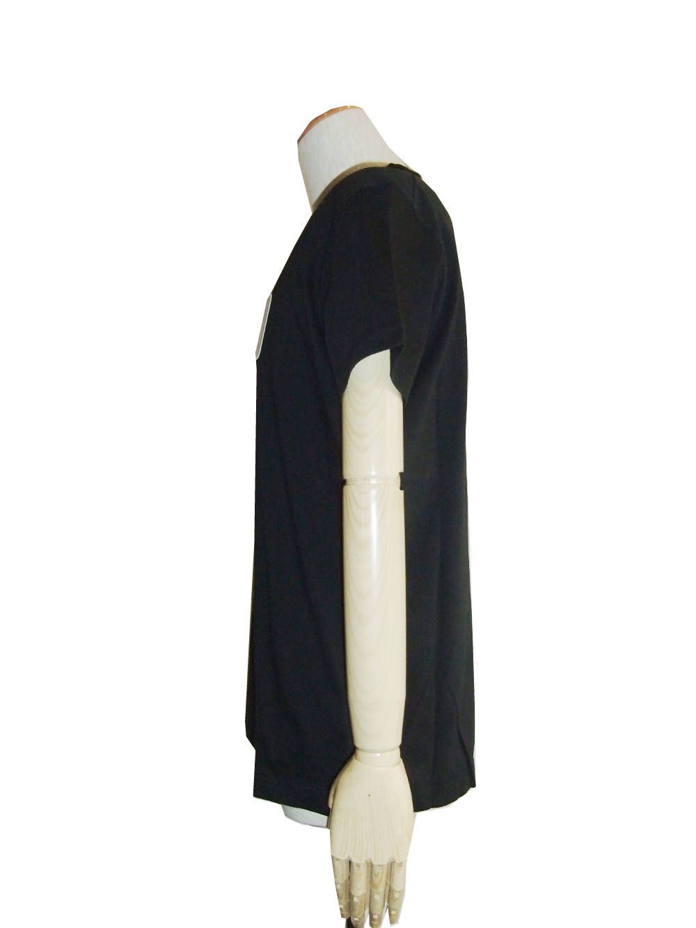 アイコン刺繍 Tシャツ (BLACK) ICON T-SHIRT LONG COOL FIT S74GD0305