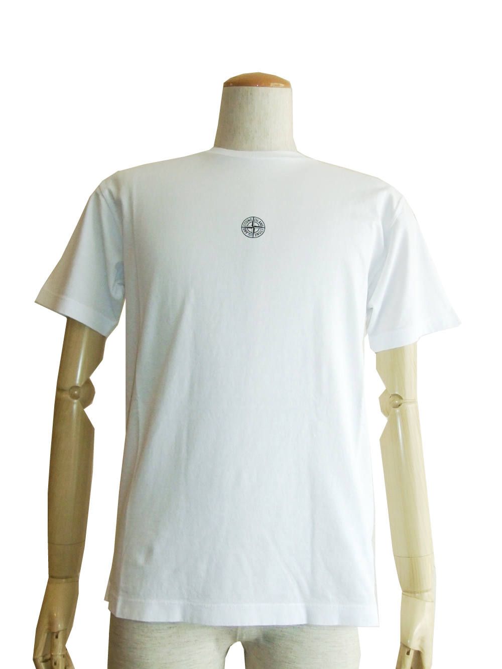 INSTITUTIONAL プリント クルーネック Tシャツ (WHITE)  68152NS93