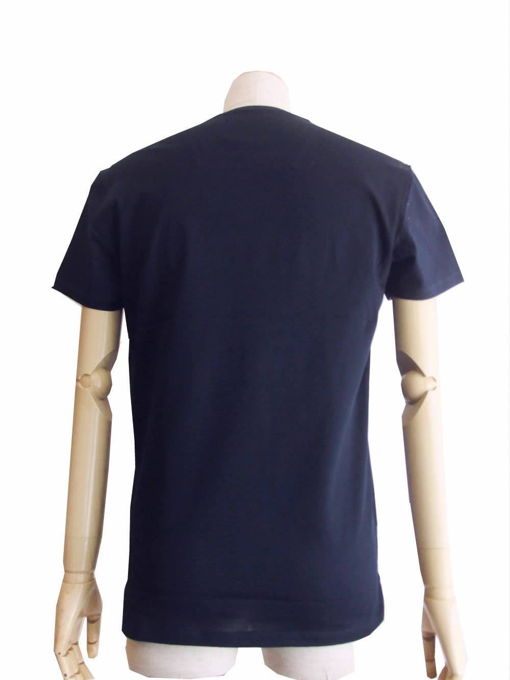 ロゴ Tシャツ LOGO PAT-BLUE