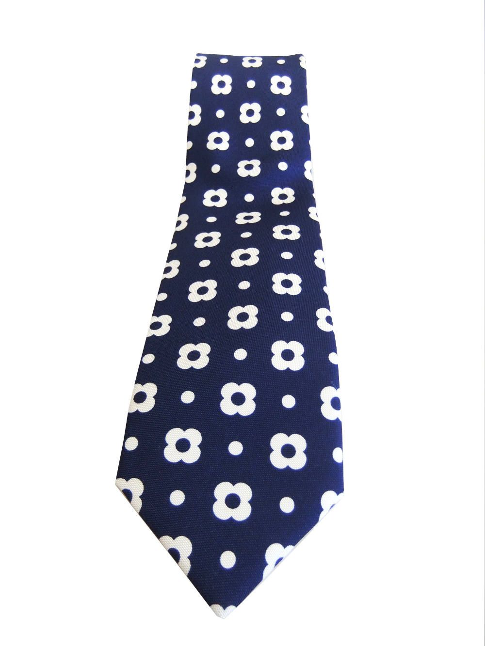 フラワープリント (NAVY)  RS/NR80-T4588