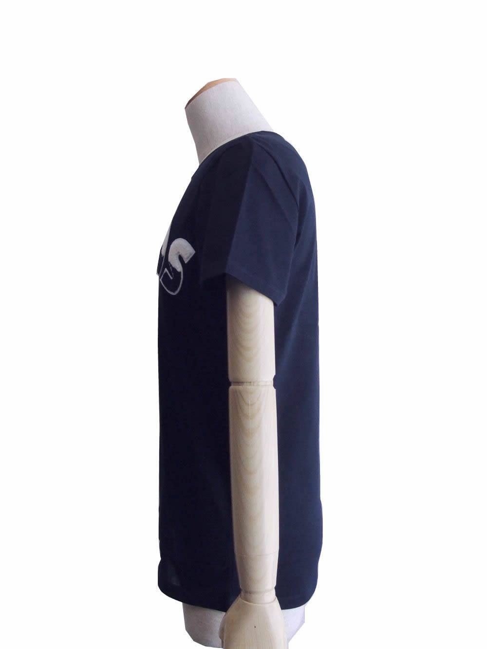 ロゴ Tシャツ LOGO PAT-BLUE