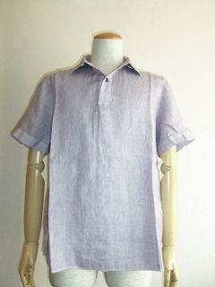 FISSATO DYE TREATMENT リネンガーメントダイ H/Sシャツ  681511401
