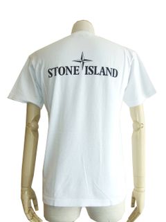 INSTITUTIONAL プリント クルーネック Tシャツ (WHITE)  68152NS93