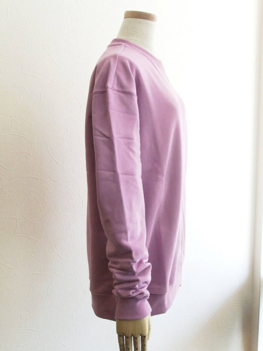 《LADIES》 バック ロゴプリント スウェットトレーナー (ピンク) MDM109-184297