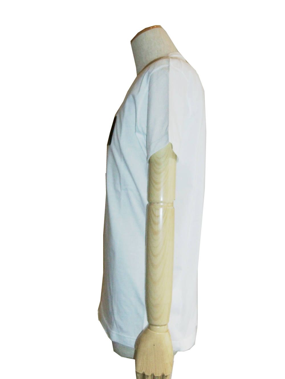 アイコン刺繍 Tシャツ (WHITE) ICON T-SHIRT LONG COOL FIT S74GD0305