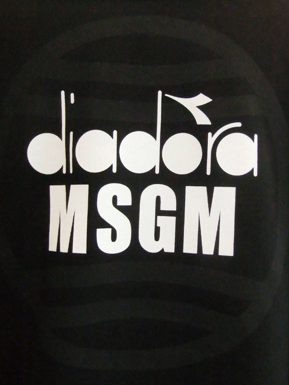 DIADORA × MSGM コラボ ロゴトレーナ
