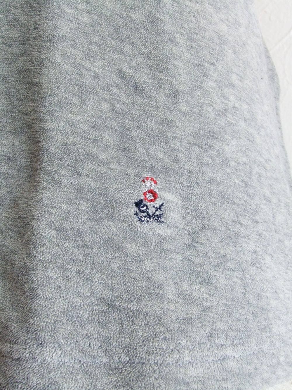 ヘンリーネック 半袖パイルTシャツ (GRAY)   RS/TC441J-581501