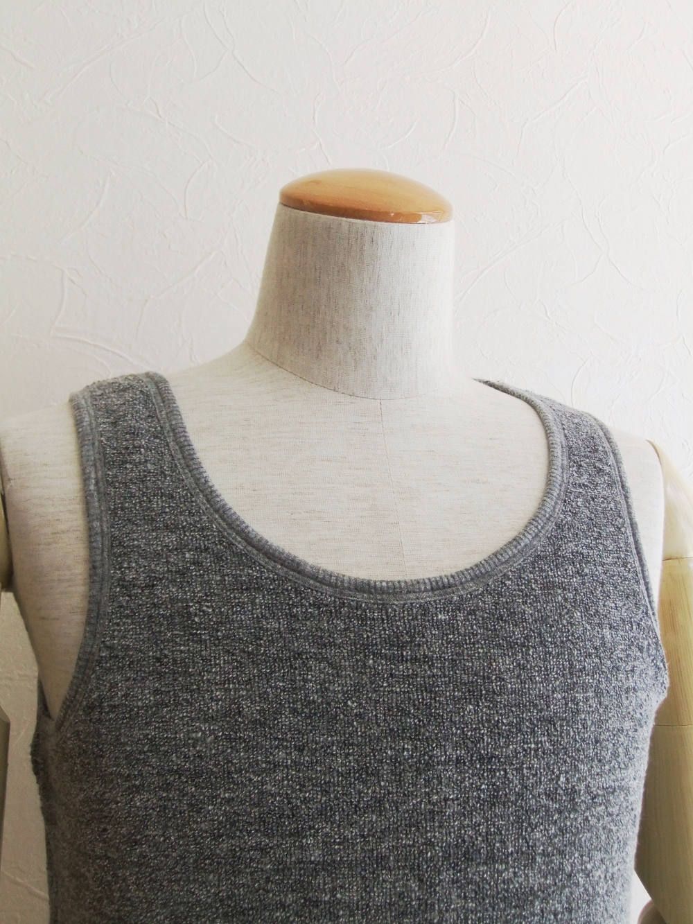 パイル タンクトップ MSG18S8067 (GRAY)
