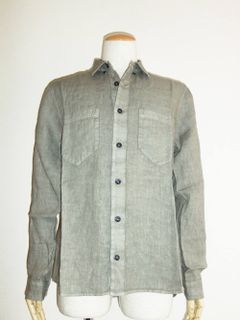 FISSATO DYE TREATMENT リネンガーメントダイ シャツ  681511201