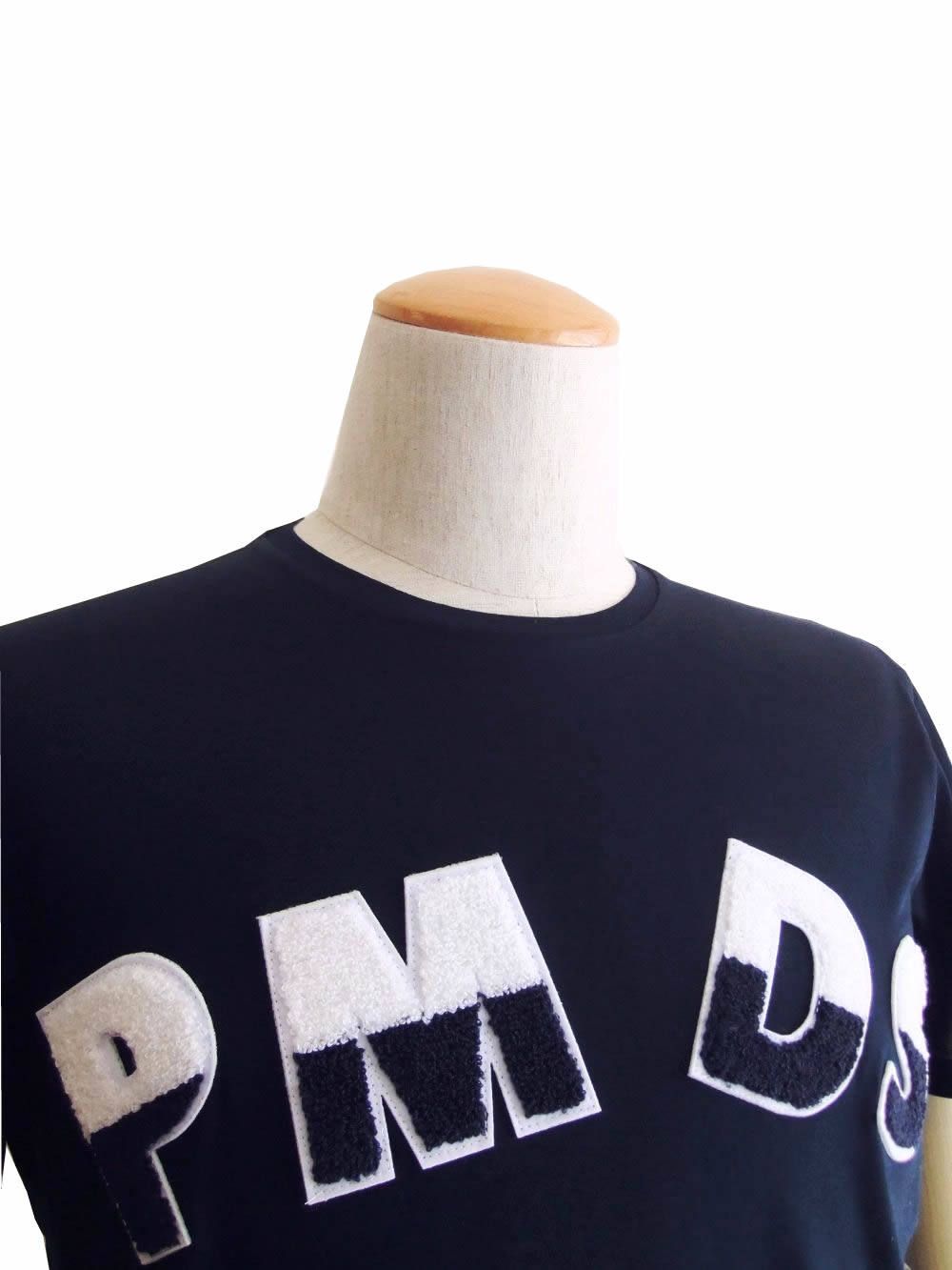 ロゴ Tシャツ LOGO PAT-BLUE