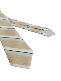 レジメンタル シルク/リネン (BEIGE) T4718
