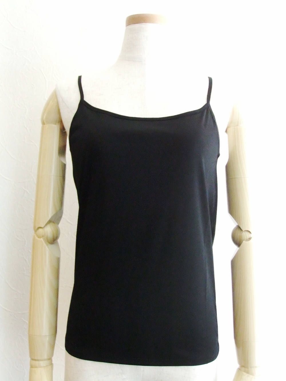 CAMISOLE  キャミソール (ブラック)