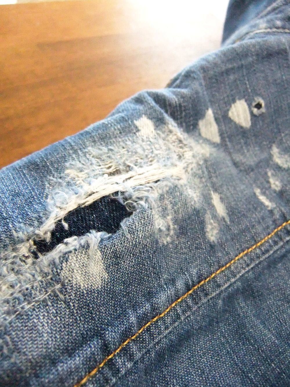 フリルピンタック ロールアップ デニムシャツ STRETCH DENIM 6.5oz RELAX DAN ROLL UP FIT   S71DM0147