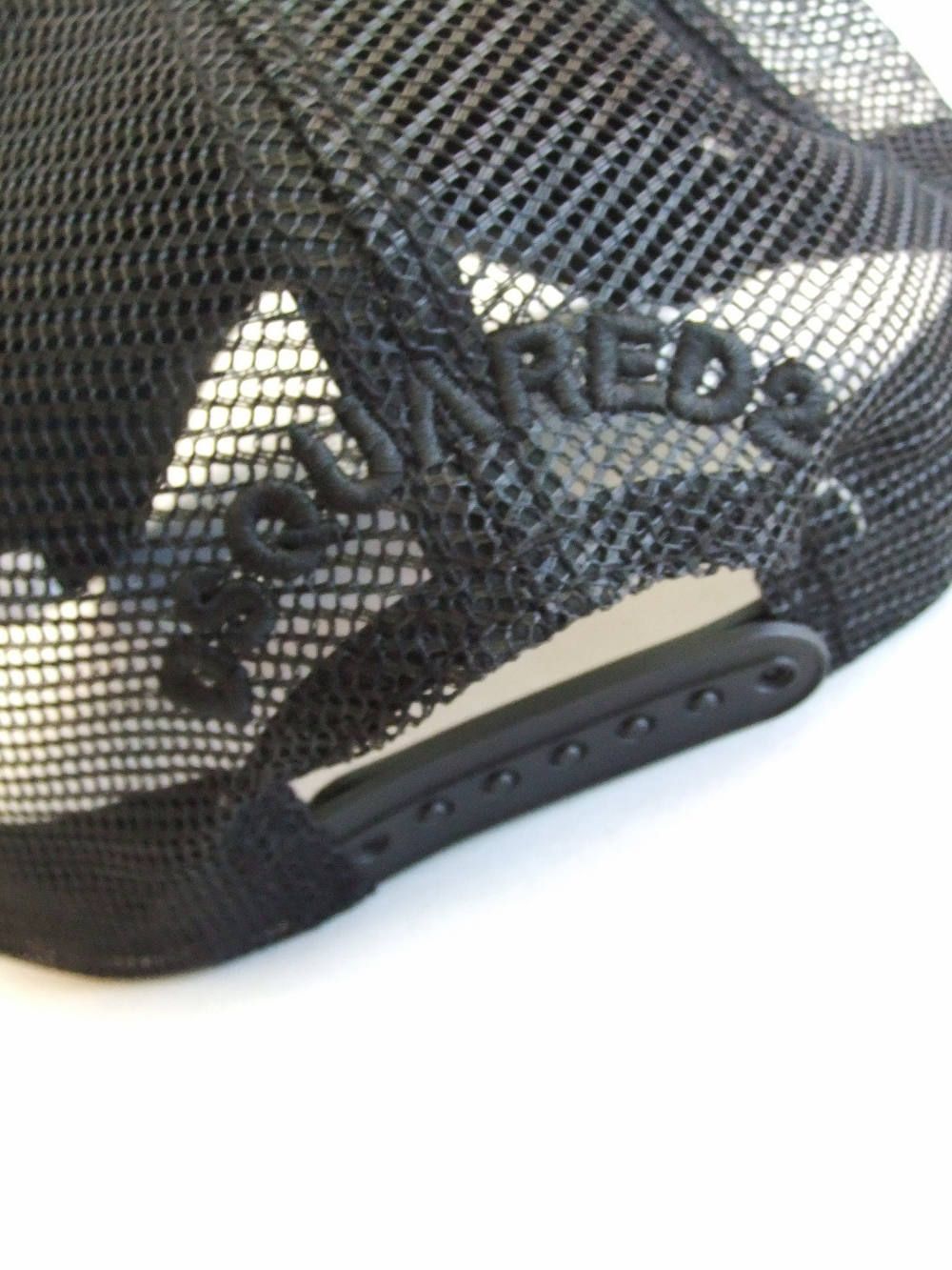 ディースクエアード シルバーバックル キャップ DSQUARED2 BASEBALL CAP S82BC0075