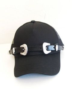 ディースクエアード シルバーバックル キャップ DSQUARED2 BASEBALL CAP S82BC0075