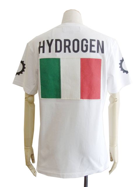 ハイドロゲン HYDROGEN CUP T LONDON テニス&カジュアル用プリントT 