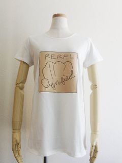 フロントプリント Aライン Tシャツ ST-73013-01