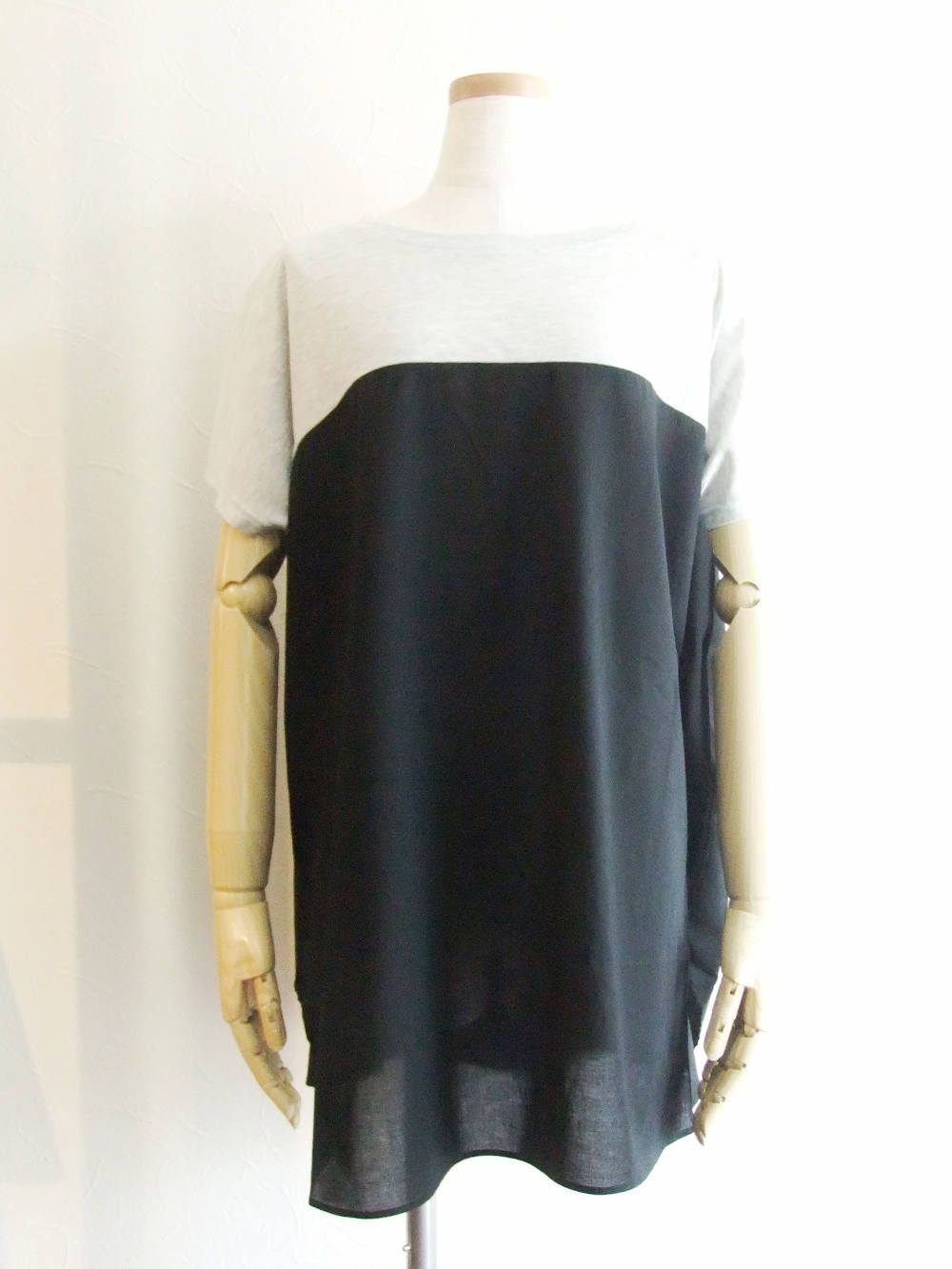 CHILLEA  バイカラー Tシャツ AT-75972