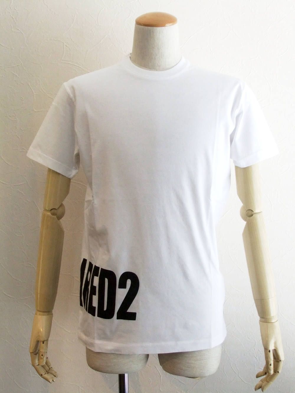 Dsquared2 - D2 ロゴ T-SHIRT Dyed Long Cool Fit S74GD0463 | 4.444glad