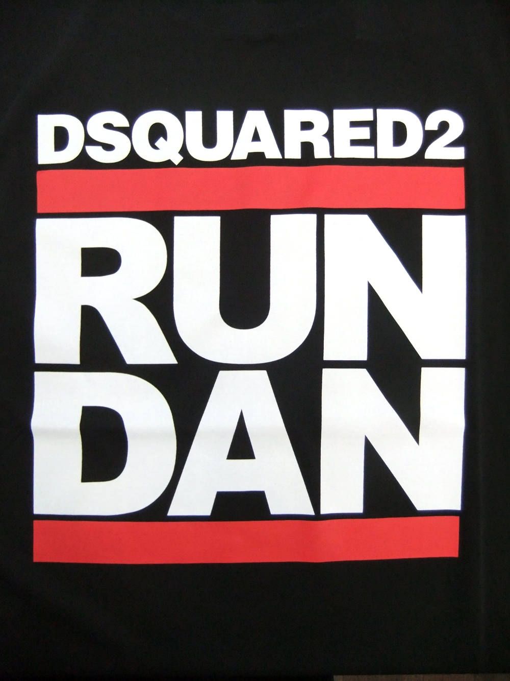 Dsquared2 - RUN DAN L / T-SHIRT LONG ロゴプリント長袖 COOL FIT