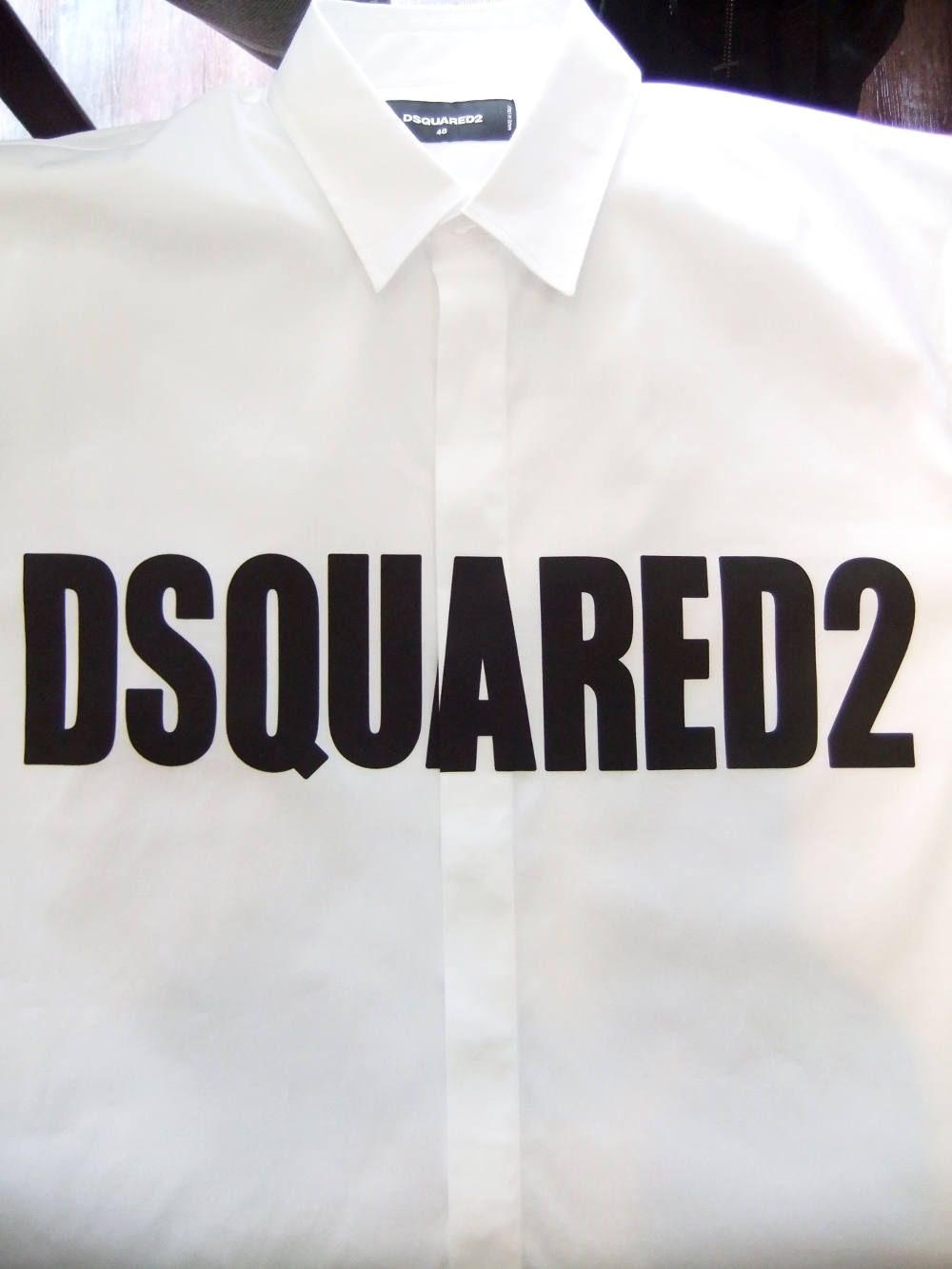 DSQUARED2 プリントボタンシャツ