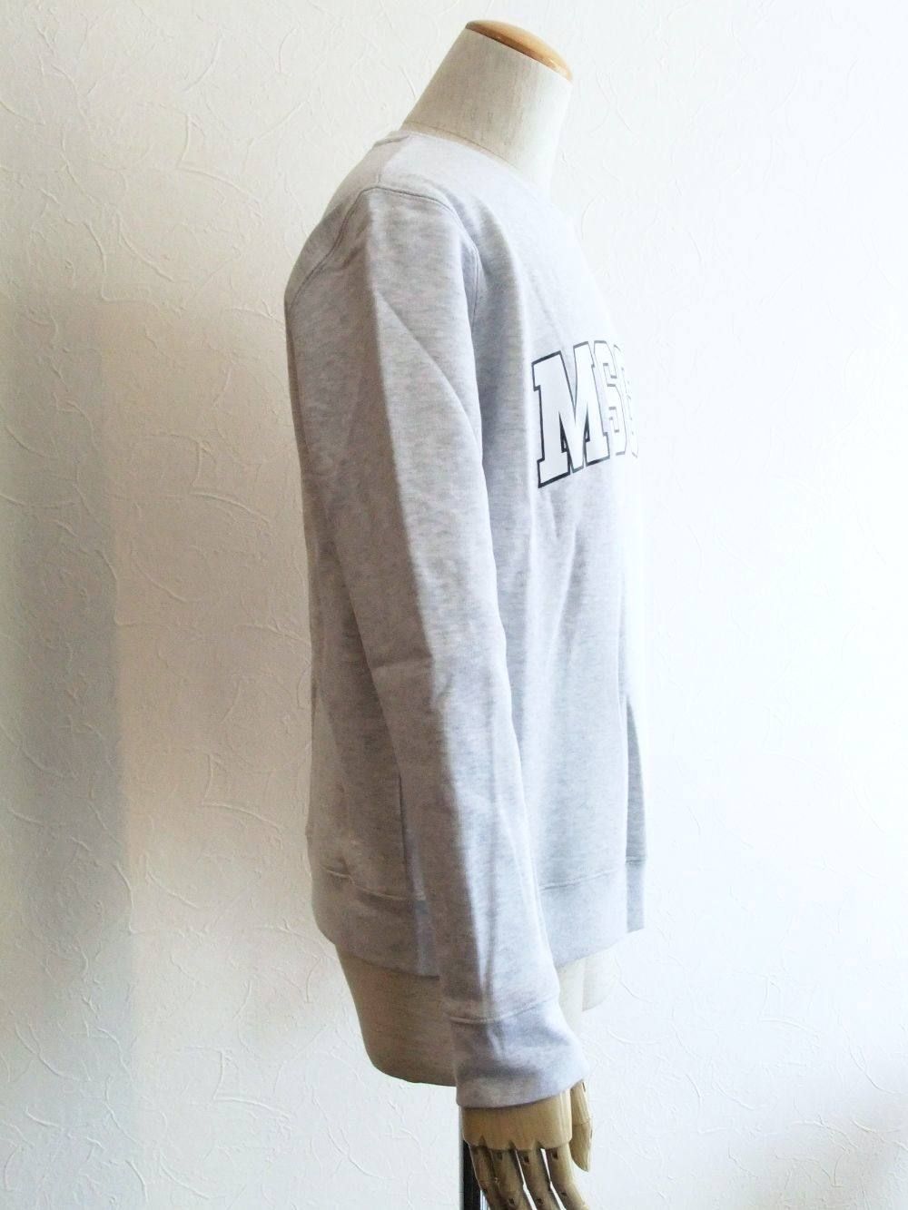 ロゴプリント スウェットトレーナー (GRAY) MM178-184799