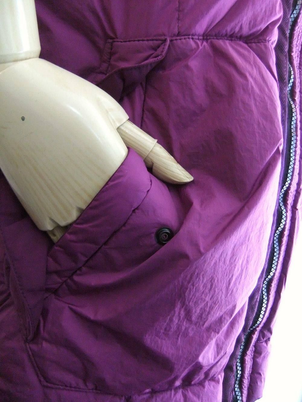 GARMENT DYED CRINKLE REPS NY DOWN ガーメントダイ ダウンブルゾン (PURPLE) 41223
