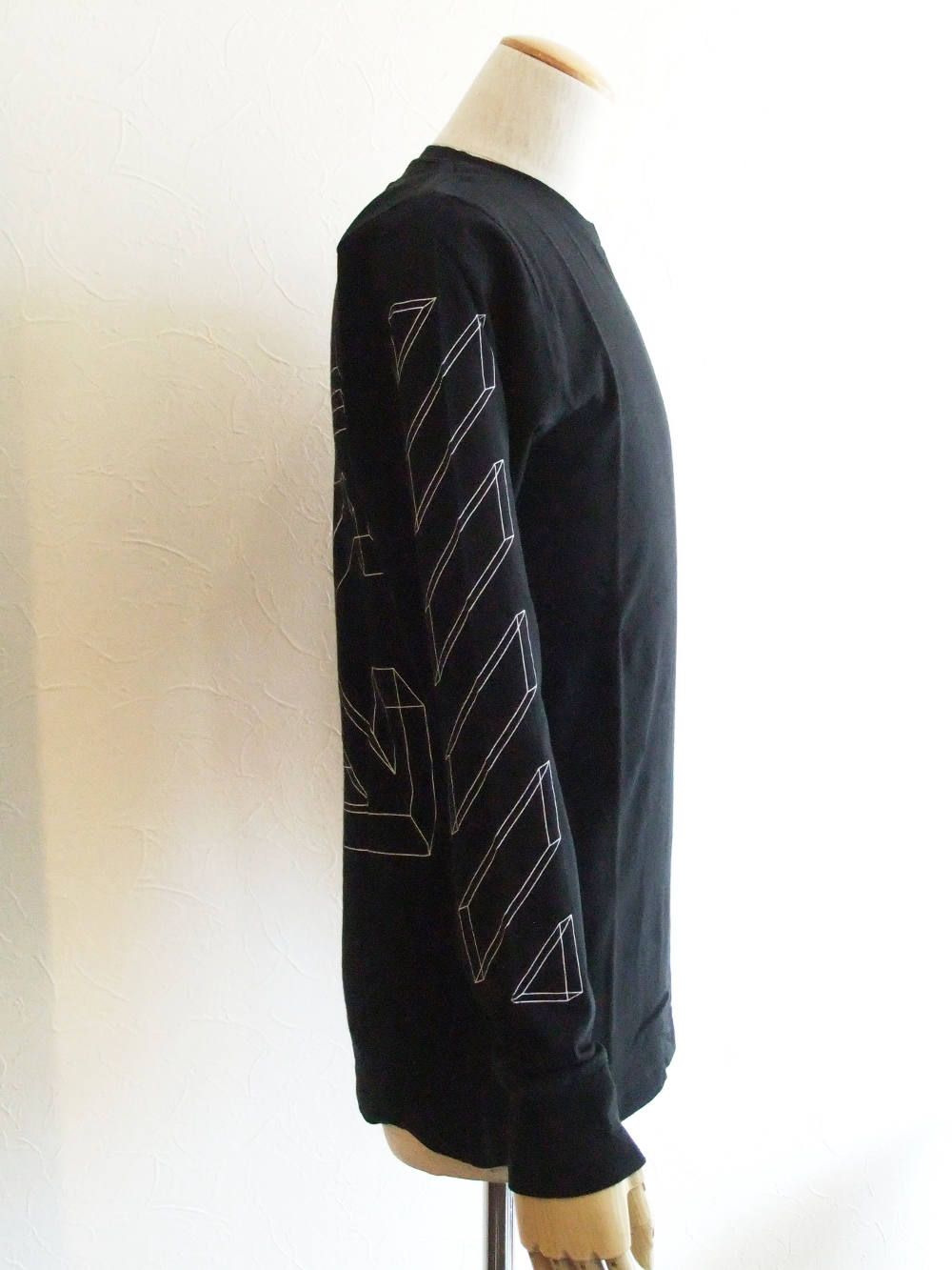 3D LINE L/S TEE ( クルーネック ロングスリーブTシャツ ) AB001E1818-5002/1001