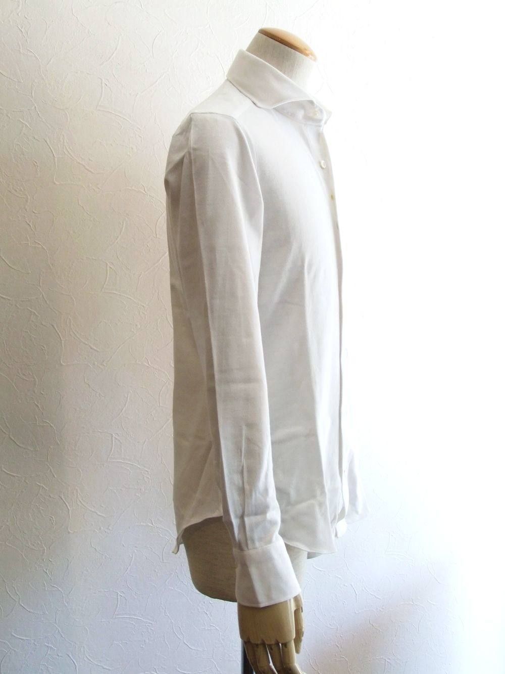コットンジャージー シャツ (WHITE) 9G19100L84