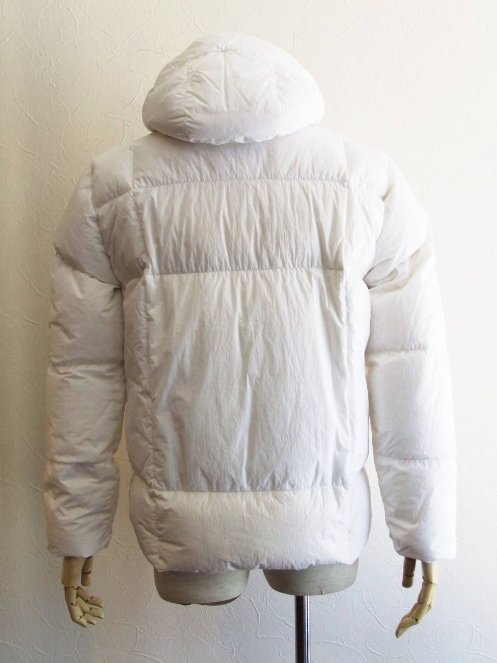 GARMENT DYED CRINKLE REPS NY DOWN ガーメントダイ ダウンブルゾン (WHITE) 41223