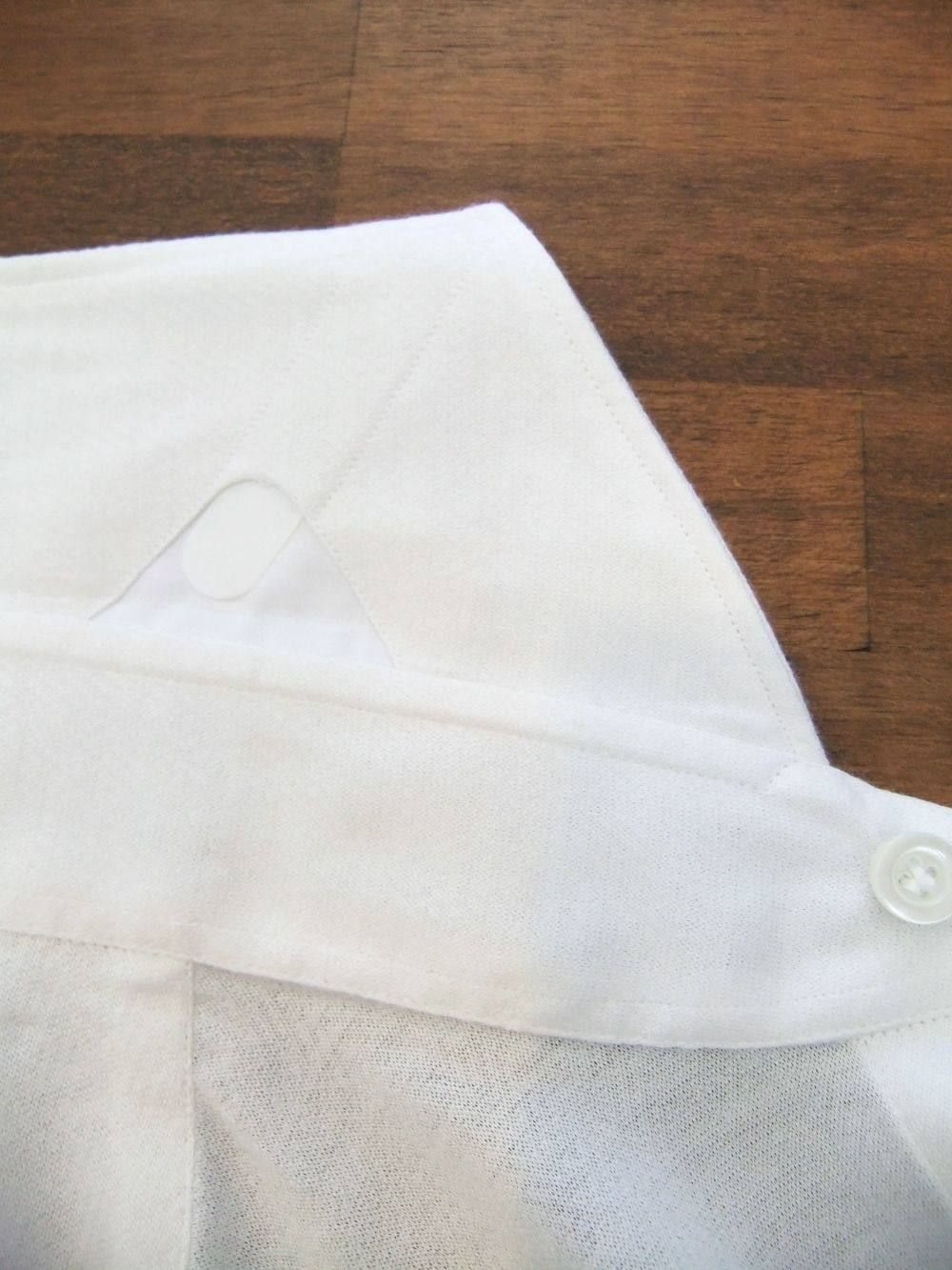 コットンジャージー シャツ (WHITE) 9G19100L84
