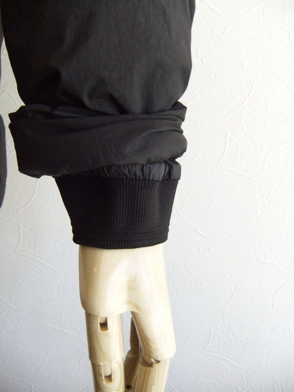 GARMENT DYED CRINKLE REPS NY DOWN ガーメントダイ ダウンブルゾン (BLACK) 41223