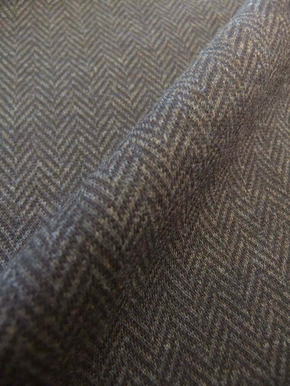 コットンジャージー シャツ (BROWN) 9G19100L84