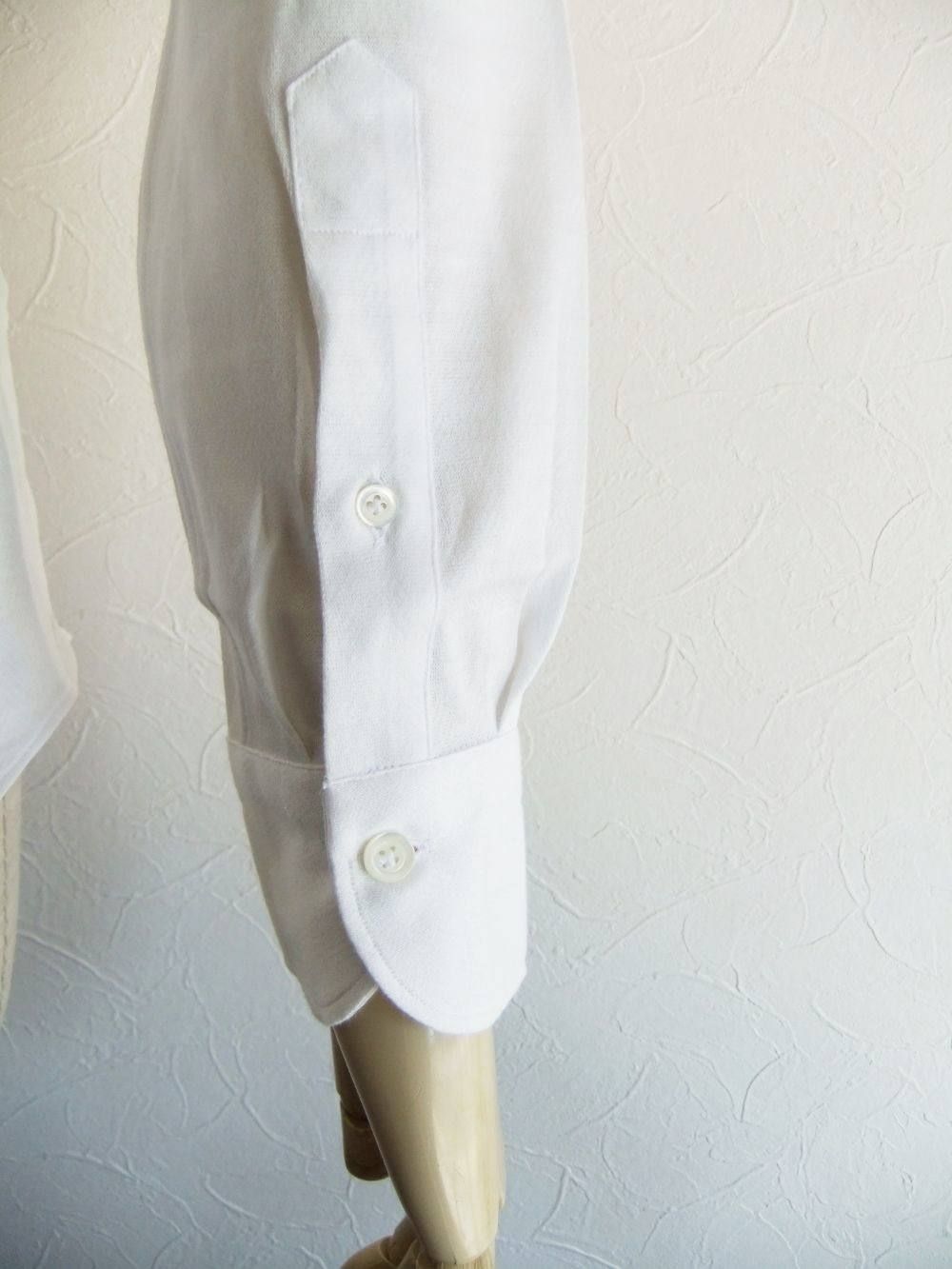 コットンジャージー シャツ (WHITE) 9G19100L84