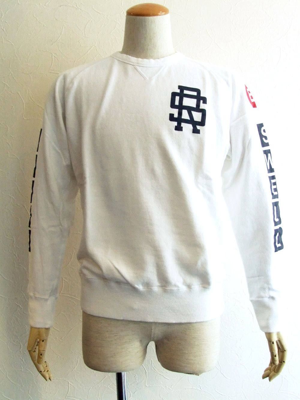 Atlanta Sweat ヴィンテージ裏毛トレーナー (WHITE)