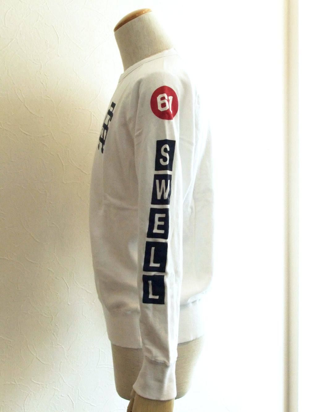 Atlanta Sweat ヴィンテージ裏毛トレーナー (WHITE)