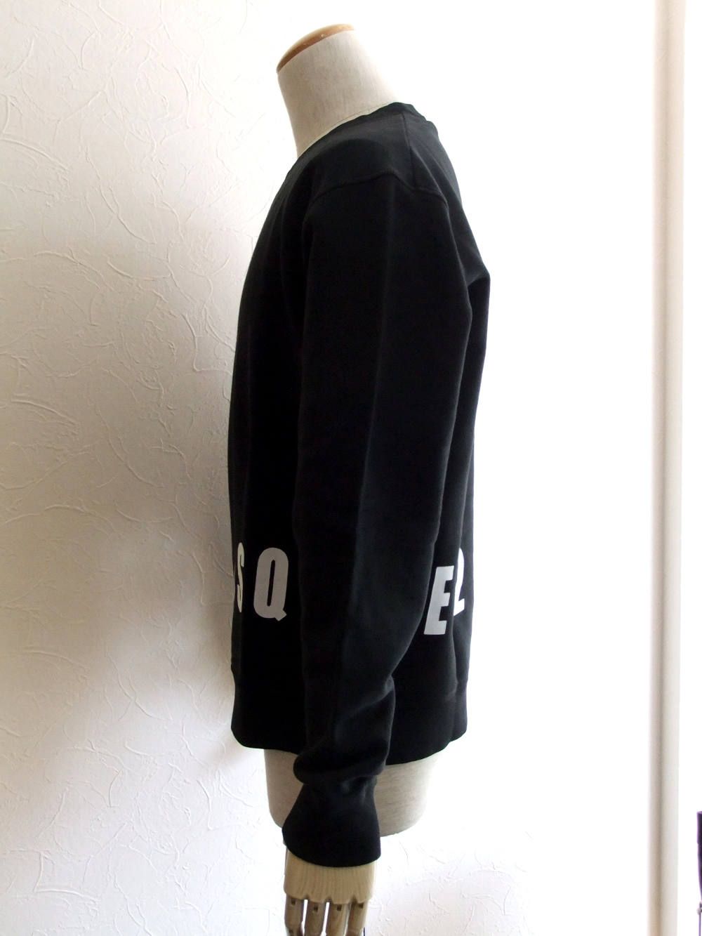 ロゴプリント スウェットプルオーバー (BLACK) FADE FLUO / COOL FIT S71GU0251