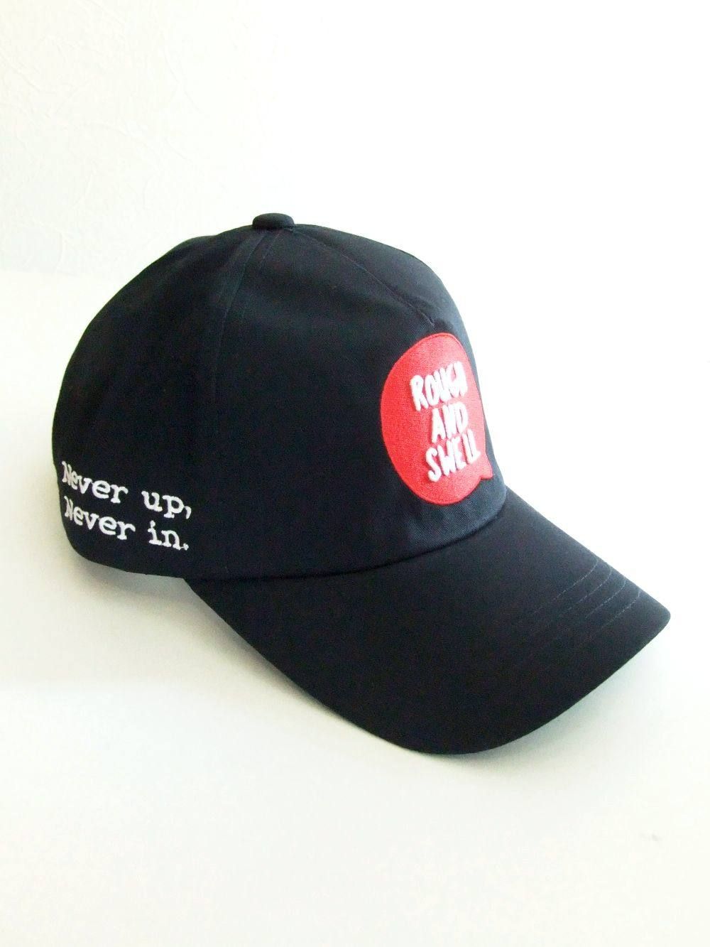 Stamp B.B Cap (NAVY)  ロゴ入りキャップ