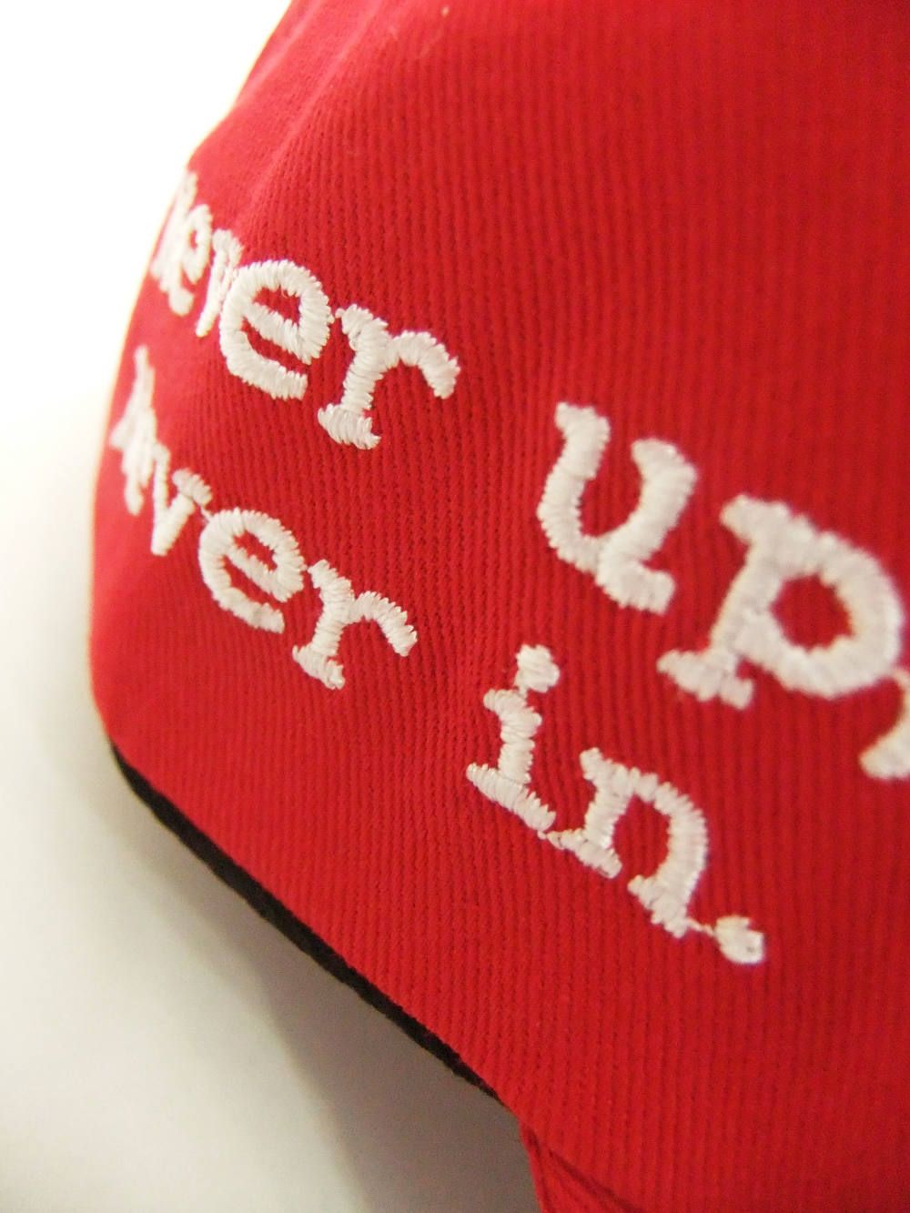 Stamp B.B Cap (RED)  ロゴ入りキャップ