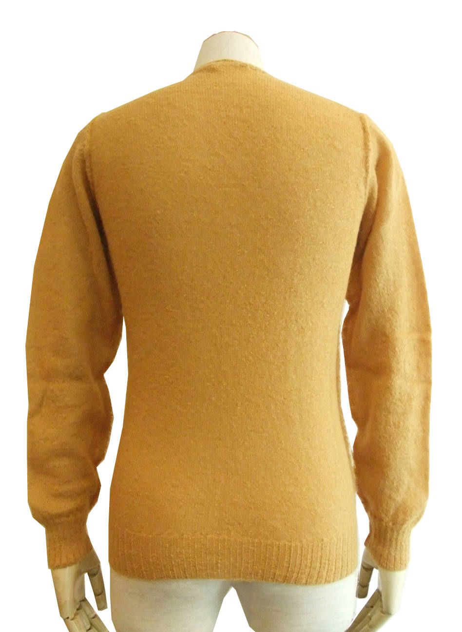 モヘア クルーネックセーター (YELLOW)