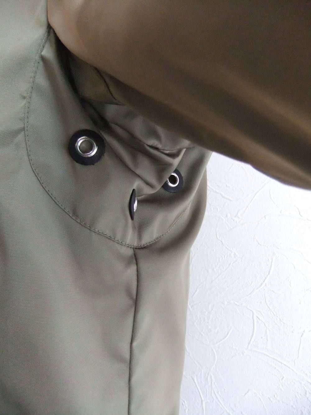 ロゴ ダウンブルゾン NYLON PUFFER PILOT BOMBER S71AM0985