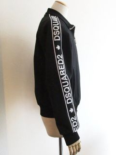 ロゴテープ ジップアップ ブルゾン WOOL CADY CLASSIC BOMBER  S74AM0843